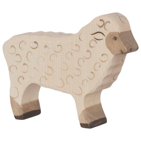 Schaf aus Holz von Holztiger