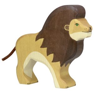 Löwe aus Holz von Holztiger
