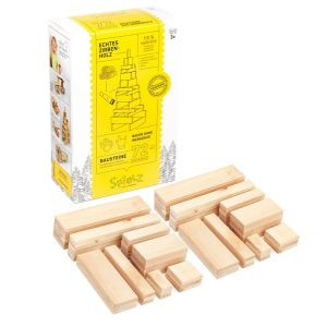 Bausteine aus Zirbenholz