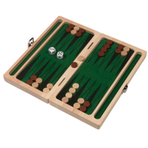 Backgammon aus Holz